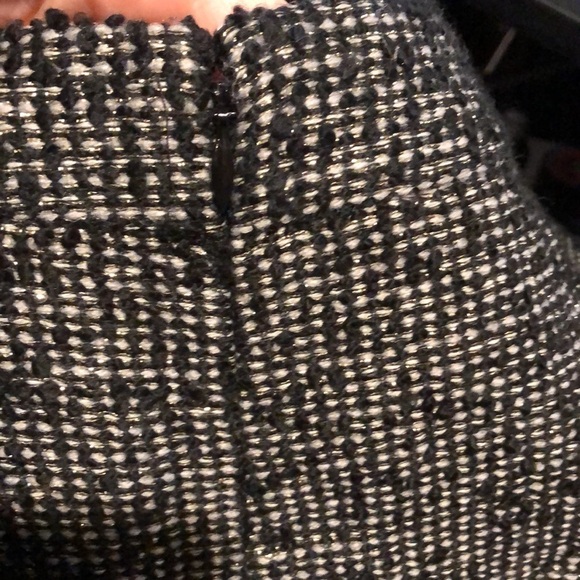 Vtg Y2K J.Crew Silk Blend Tweed Pencil Skirt Sz 2 Knee Length Corpcore Classic - Picture 7 of 10